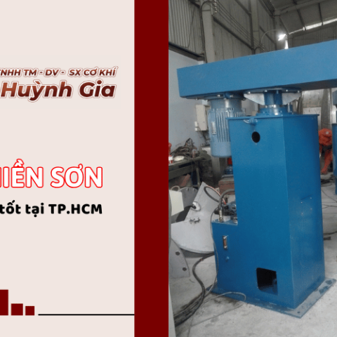 Máy nghiền sơn - Thiết bị không thể thiếu trong ngành sản xuất sơn
