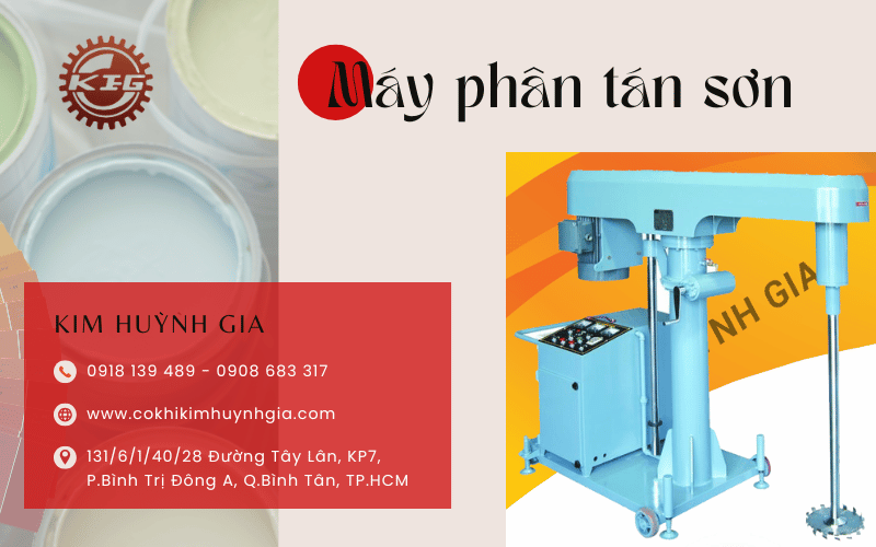 máy phân tán sơn