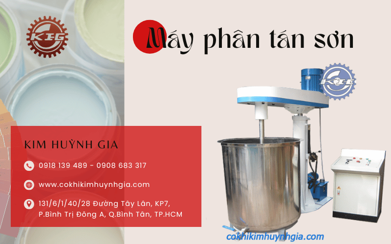 máy phân tán sơn