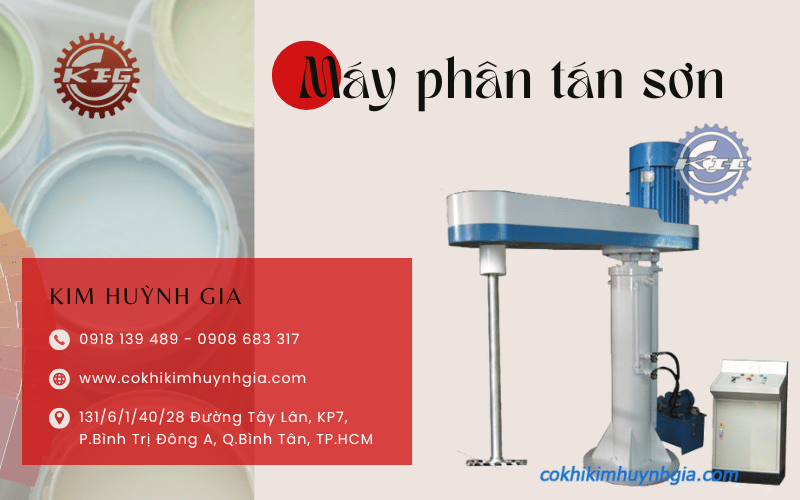 máy phân tán sơn