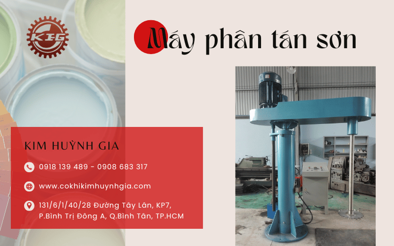 máy phân tán sơn