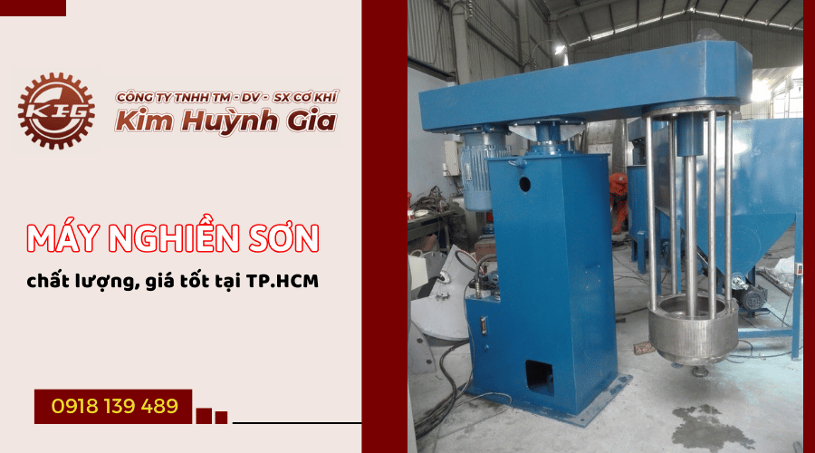 máy nghiền sơn