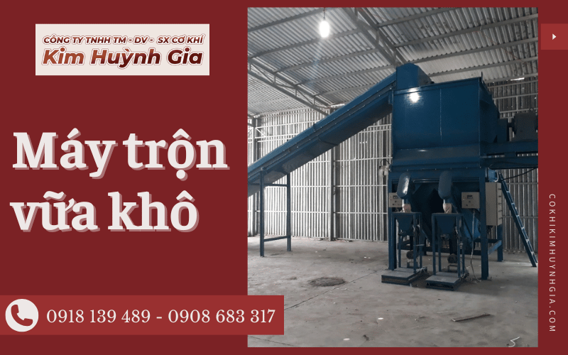 Máy trộn vữa khô