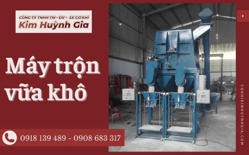 Máy trộn vữa khô