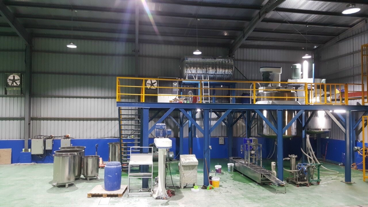 Dây chuyền sản xuất sơn nước Kim Huỳnh Gia